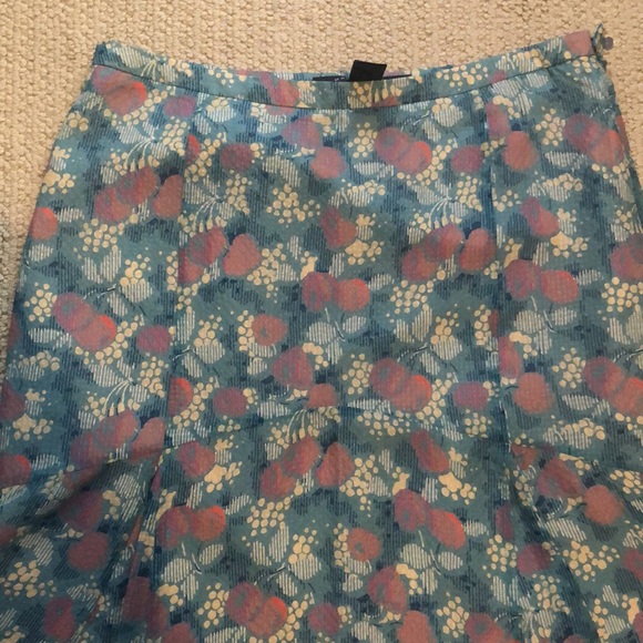 Excellent condition Marc Jacobs sz 8 100% silk knee- length summery skirt - Picture 10 of 10